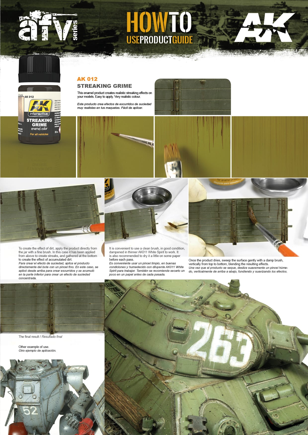 SKU: AK012 Streaking Grime