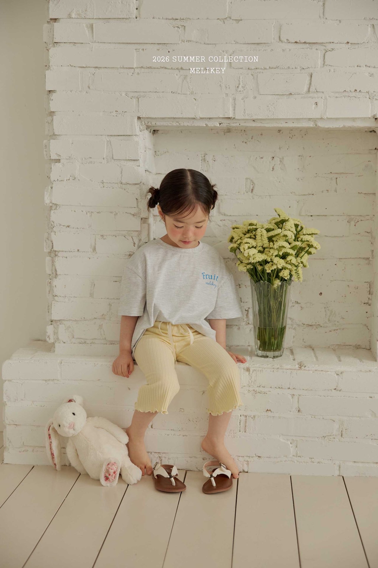 Melkey | Peach T (grey L105-115)