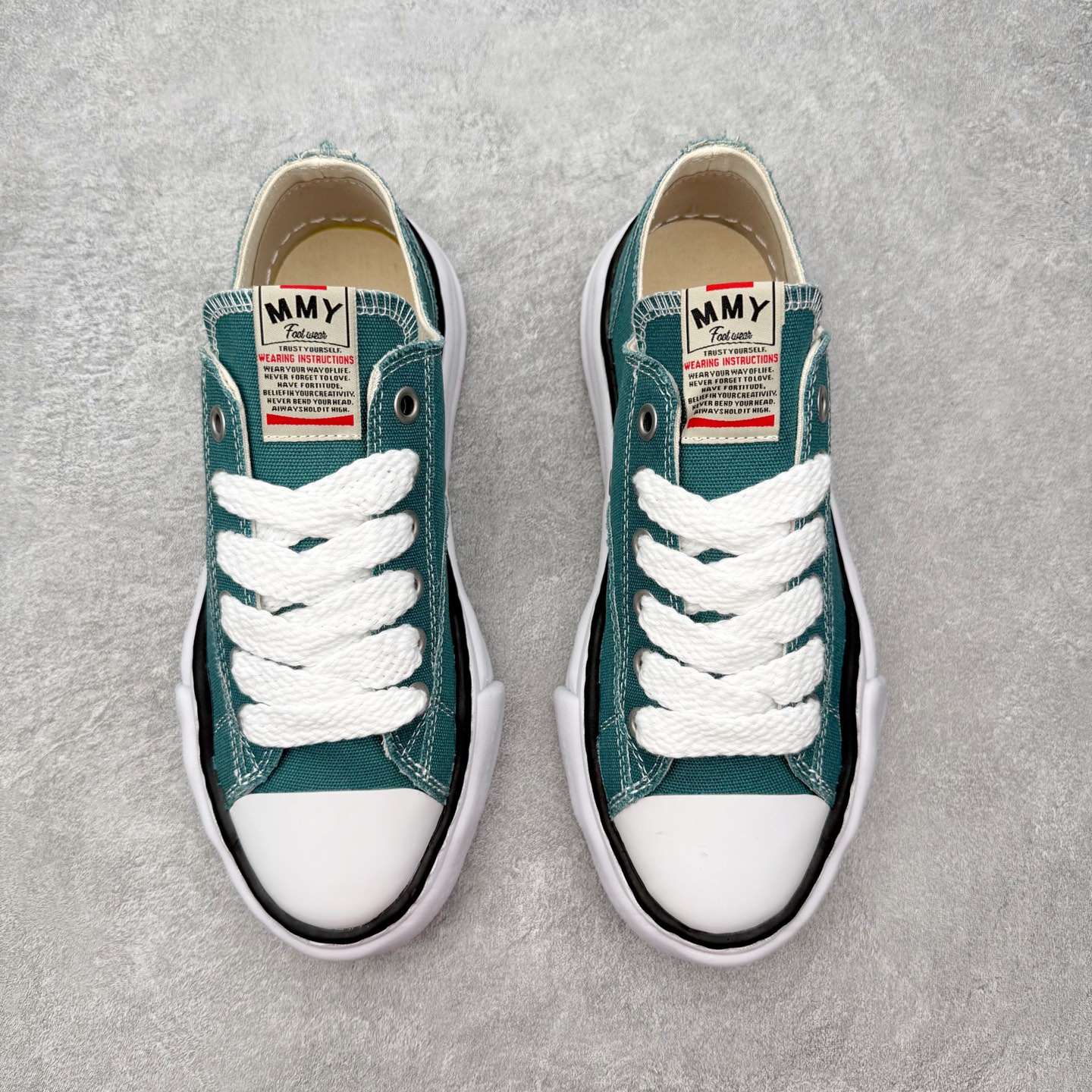 Maison Mihara Yasuhiro MMY "Peterson" OG Sole Canvas Low-top Sneaker