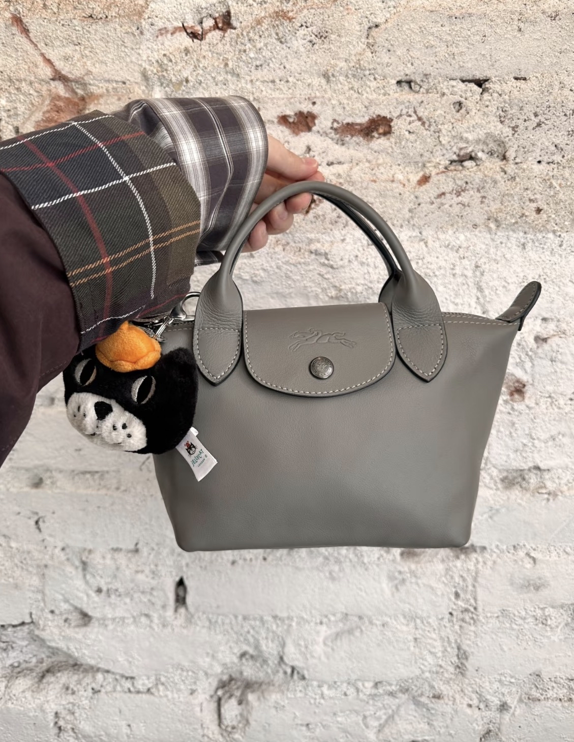 限時優惠✨訂貨🍒熱賣款🎀LONGCHAMP LE PLIAGE XTRA XS  全皮款🐘🐘 Size 17x14x10cm