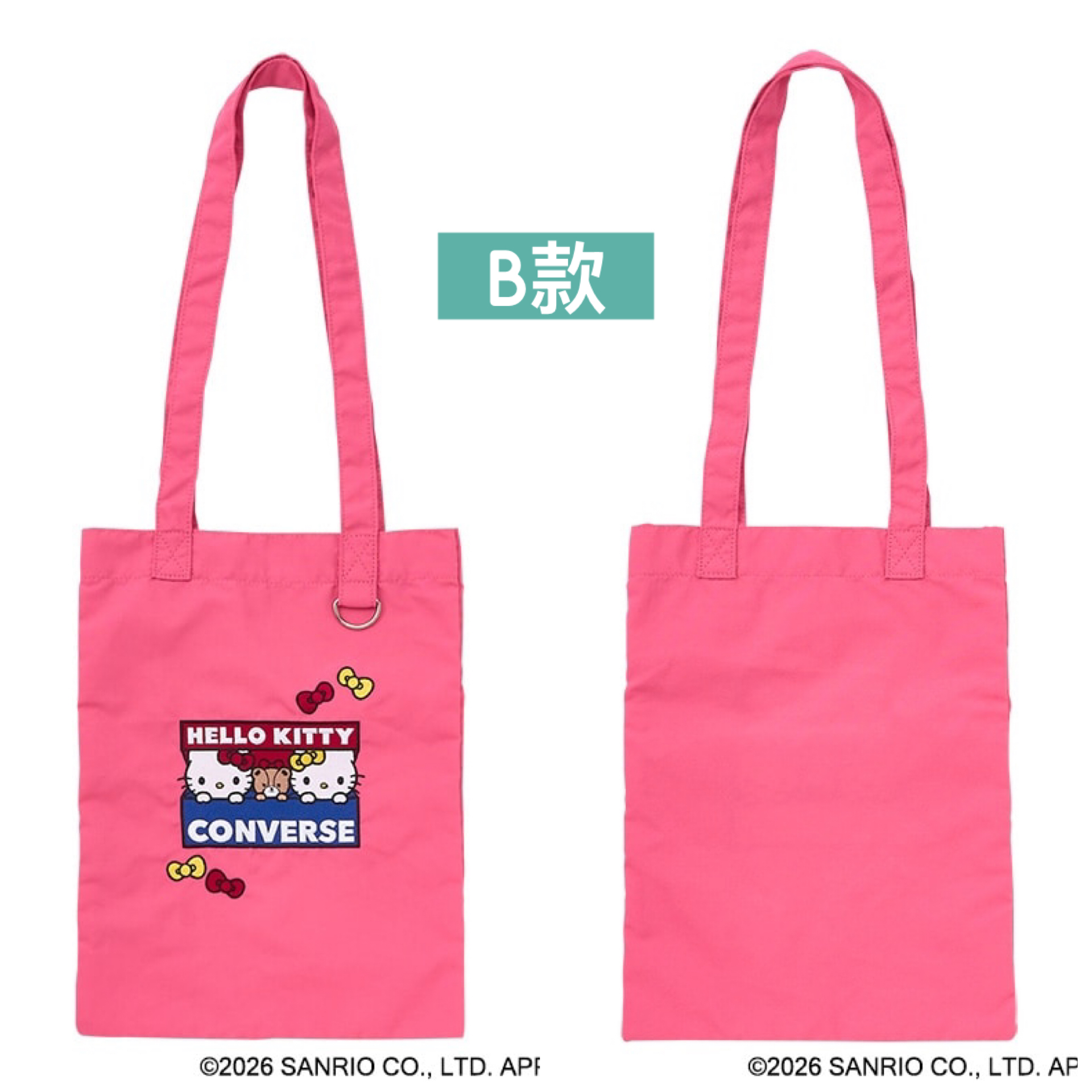 日本預訂📍日本限定Hello Kitty x Converse系列 - Tote Bag 11/6日本開售