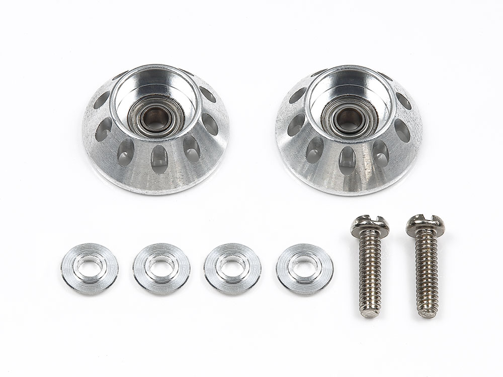 HG LIGHTWEIGHT 13mm TAPERED ALUMINUM BALL-RACE ROLLERS (RINGLESS)