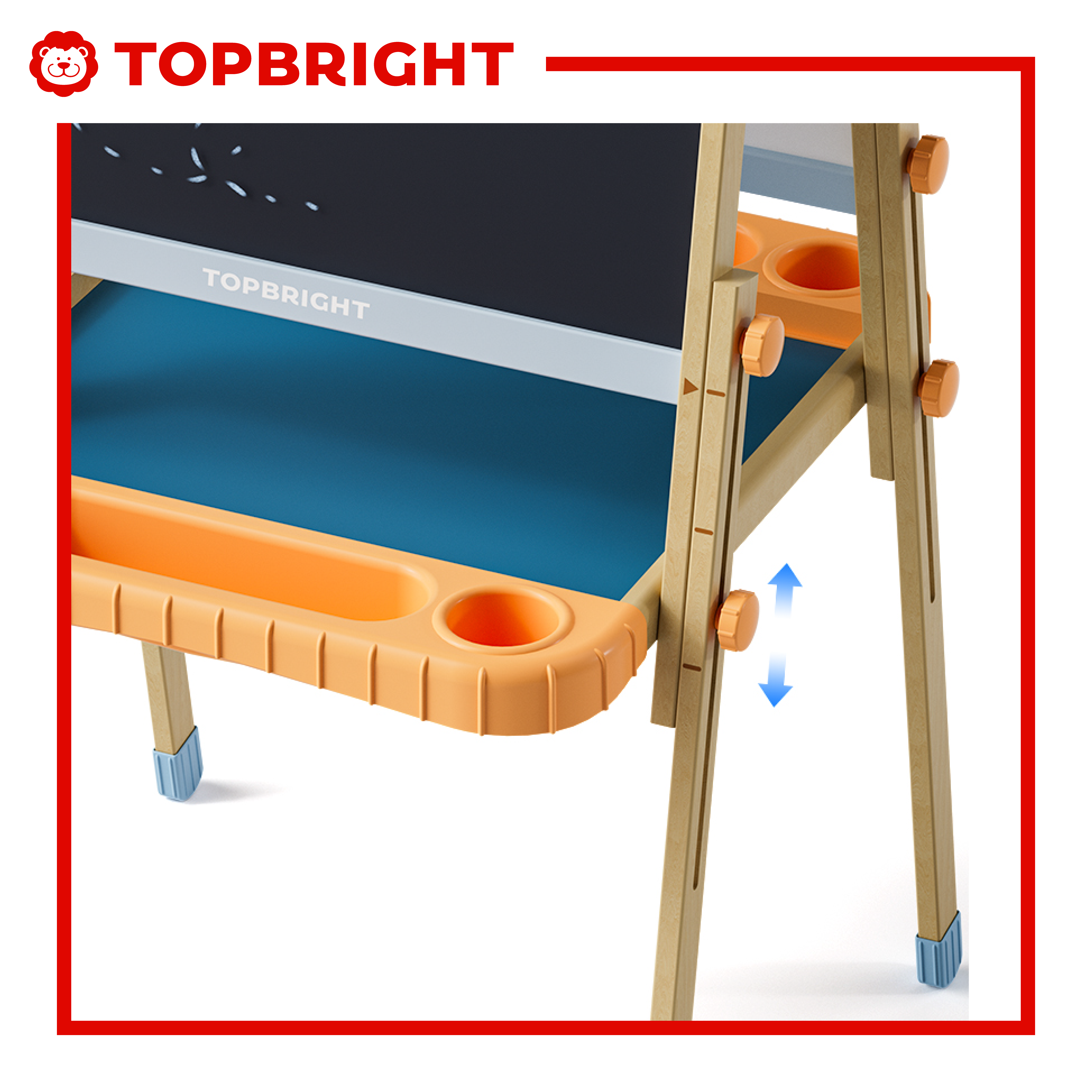 豪華直立式畫架 Deluxe Standing Art Easel