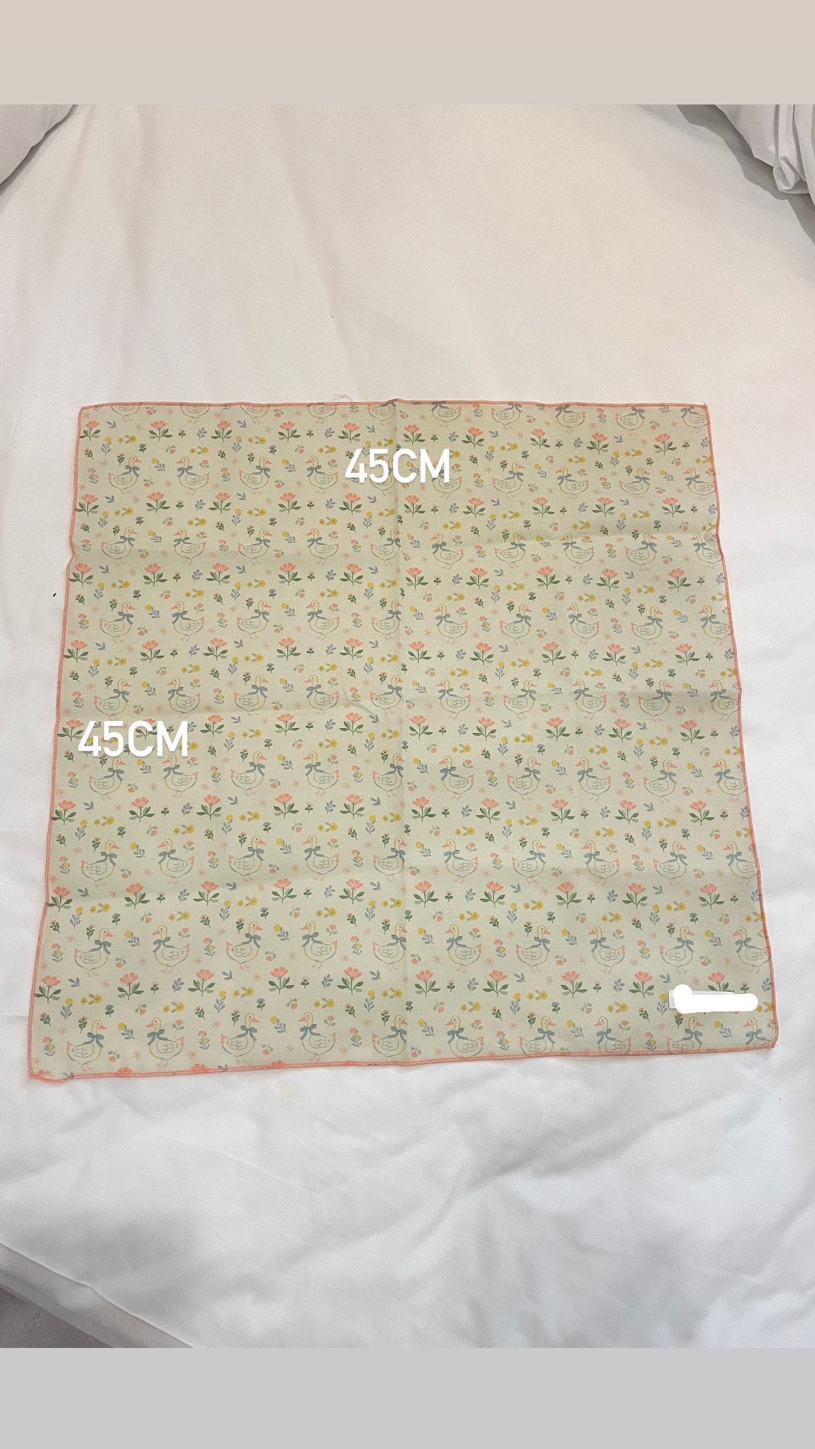 現貨 純棉紗巾 45cm x 45cm 