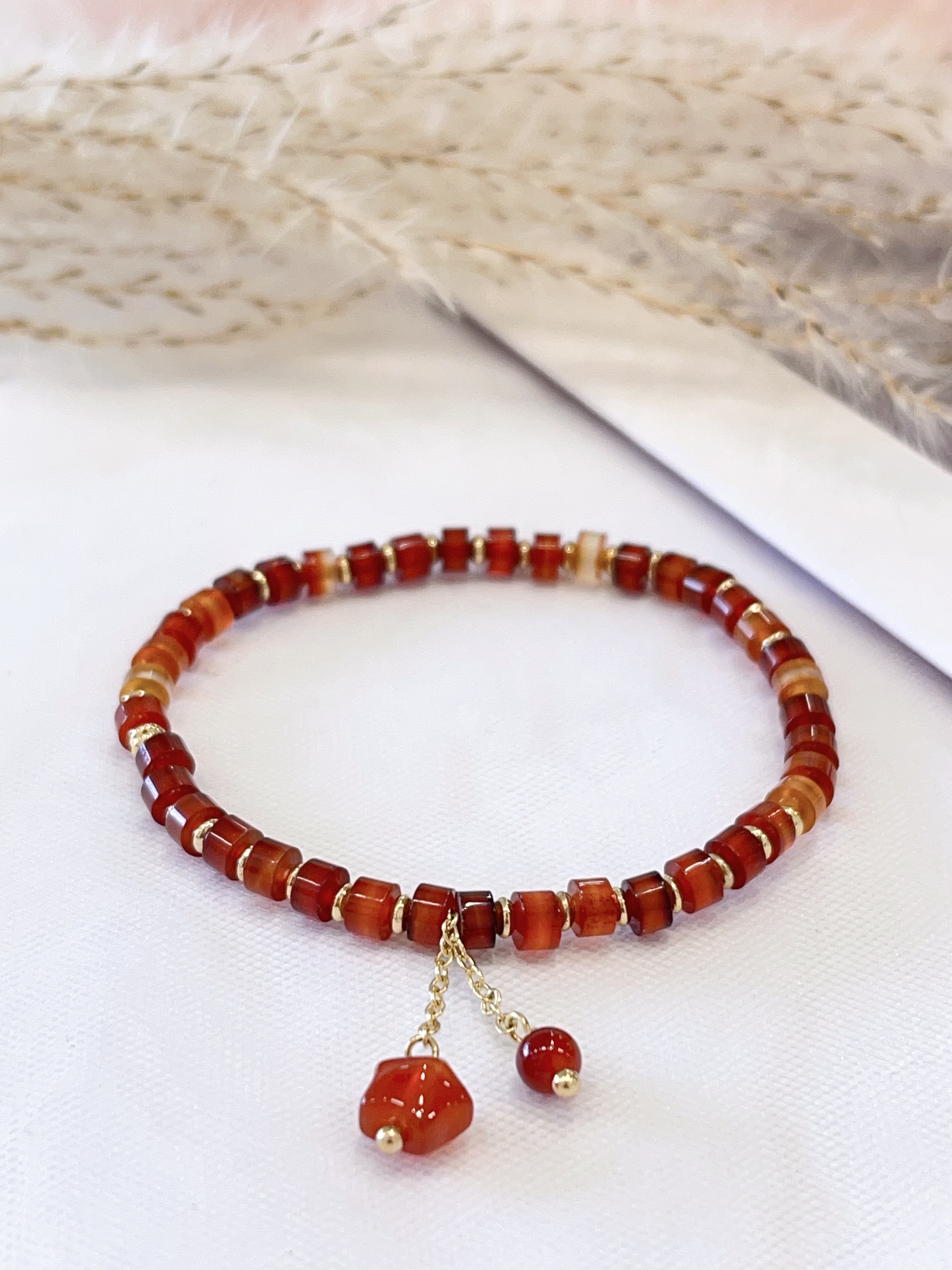 🔴 红玛瑙  Red Agate | 4mm