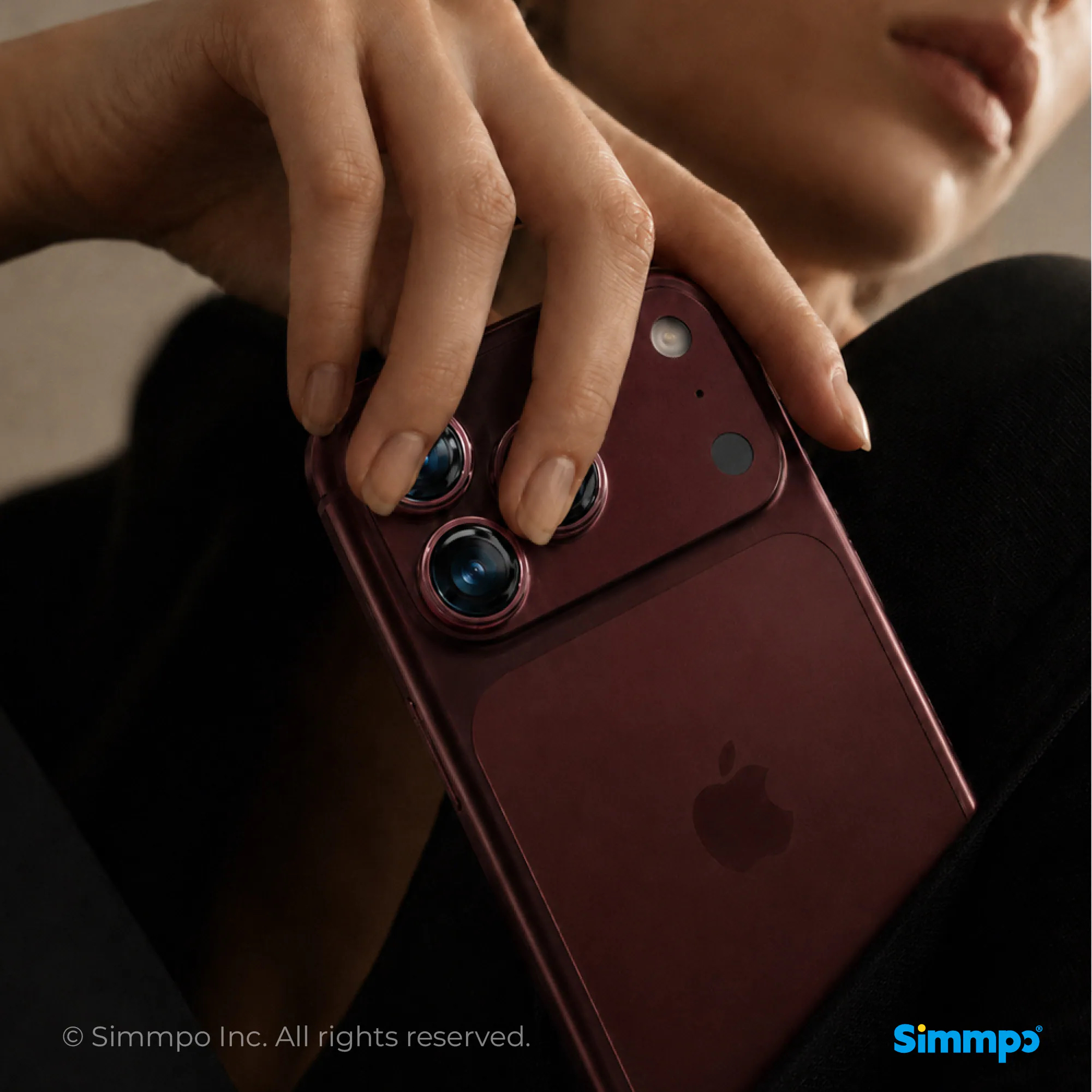Simmpo L-90 幻晶藍寶石鏡頭貼