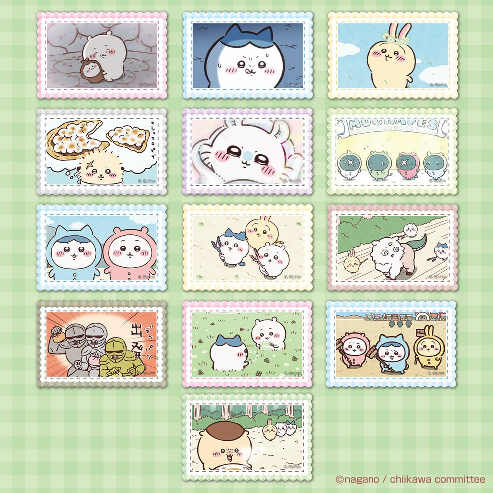 <隨機發貨>  chiikawa 吉伊卡哇 動畫版 貼紙套組6（全64種）
