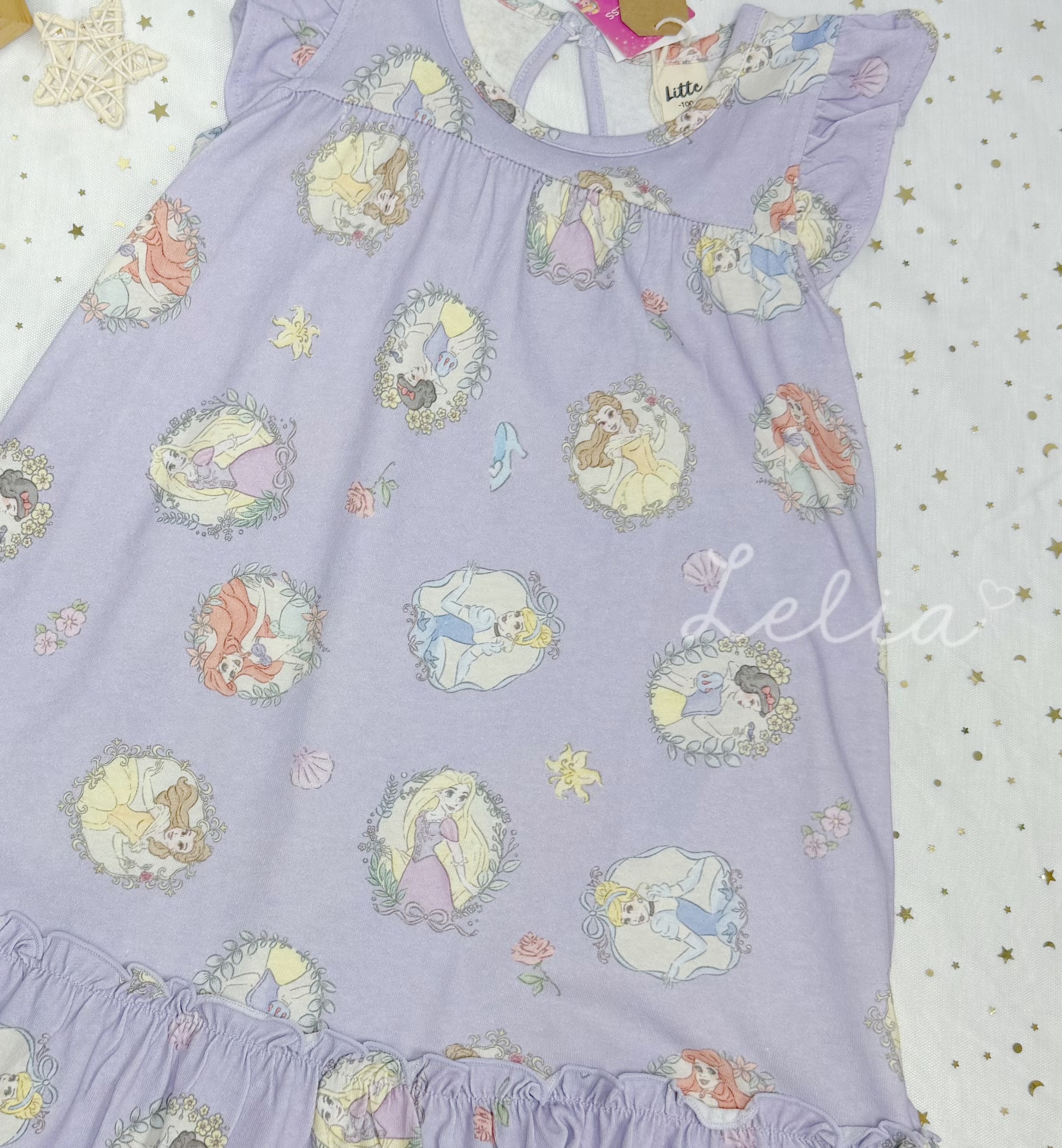 ▫️現貨▫️Littc x Disney公主連身裙Size 100
