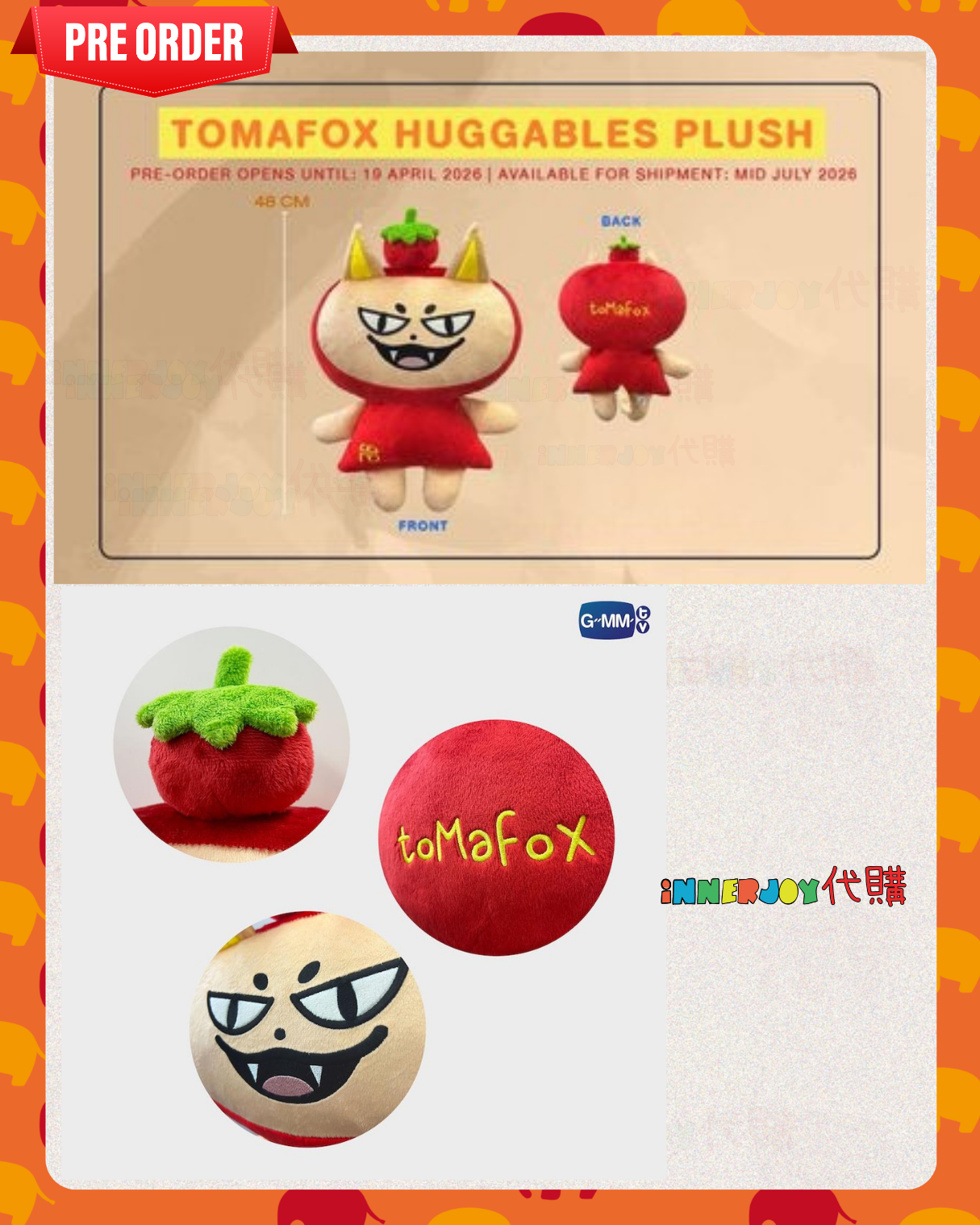 泰國現貨及預購 | ForceBook - FUNTOPIA FANCON GMMTV 官方周邊 🦊🍅