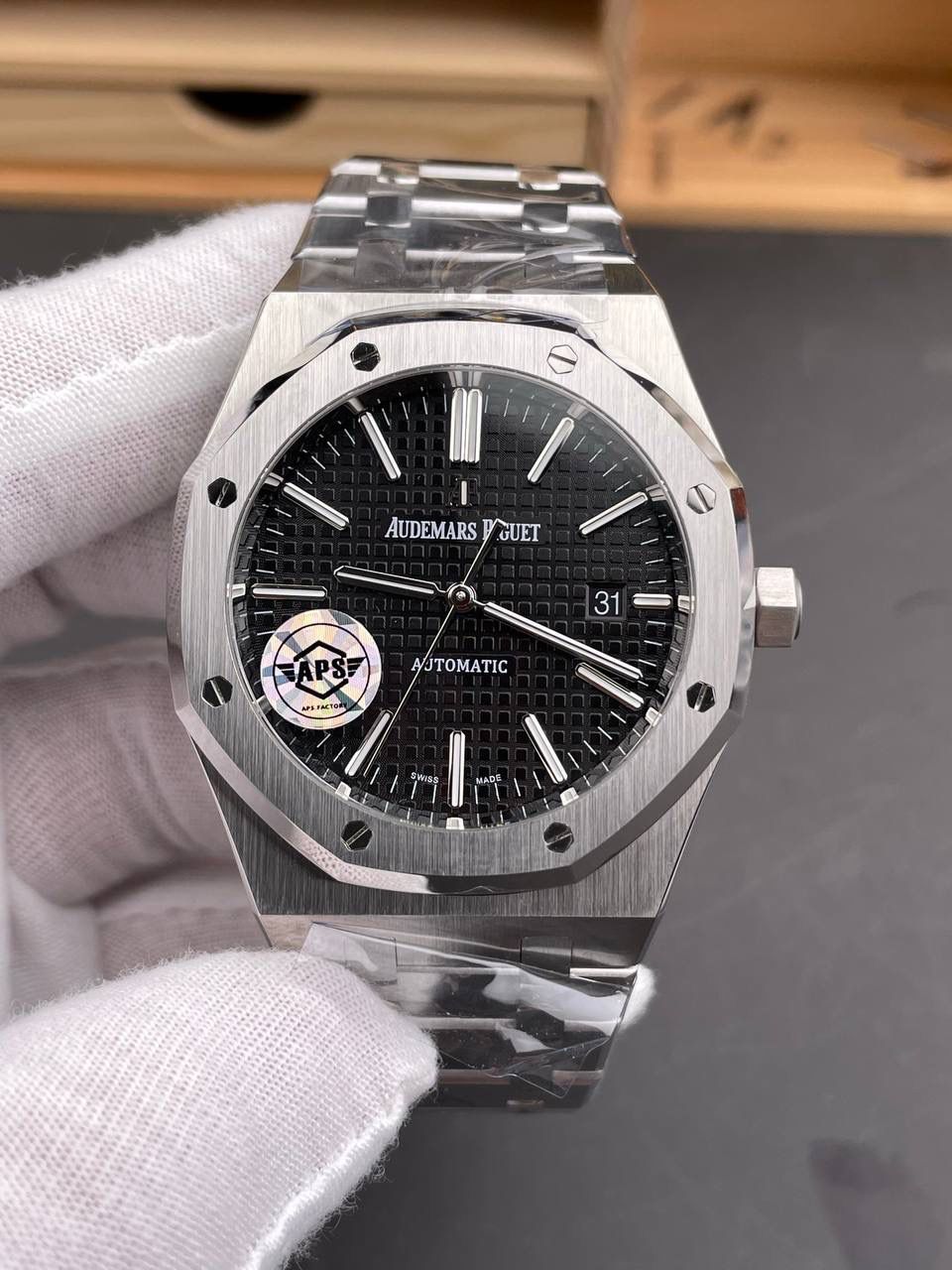 🚀皇家橡树15400 黑盘/41mm/3120机💯