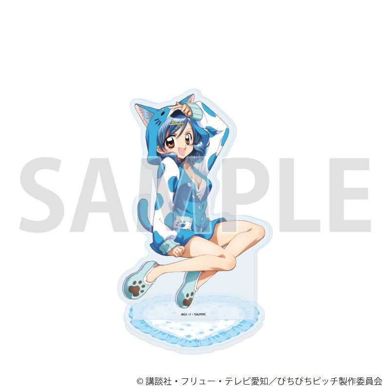 動物睡衣派對 立牌 (Mermaid Melody Pichi Pichi Pitch) ｜唱K小魚仙 X eeo Store【預購】 (26PP73-P)