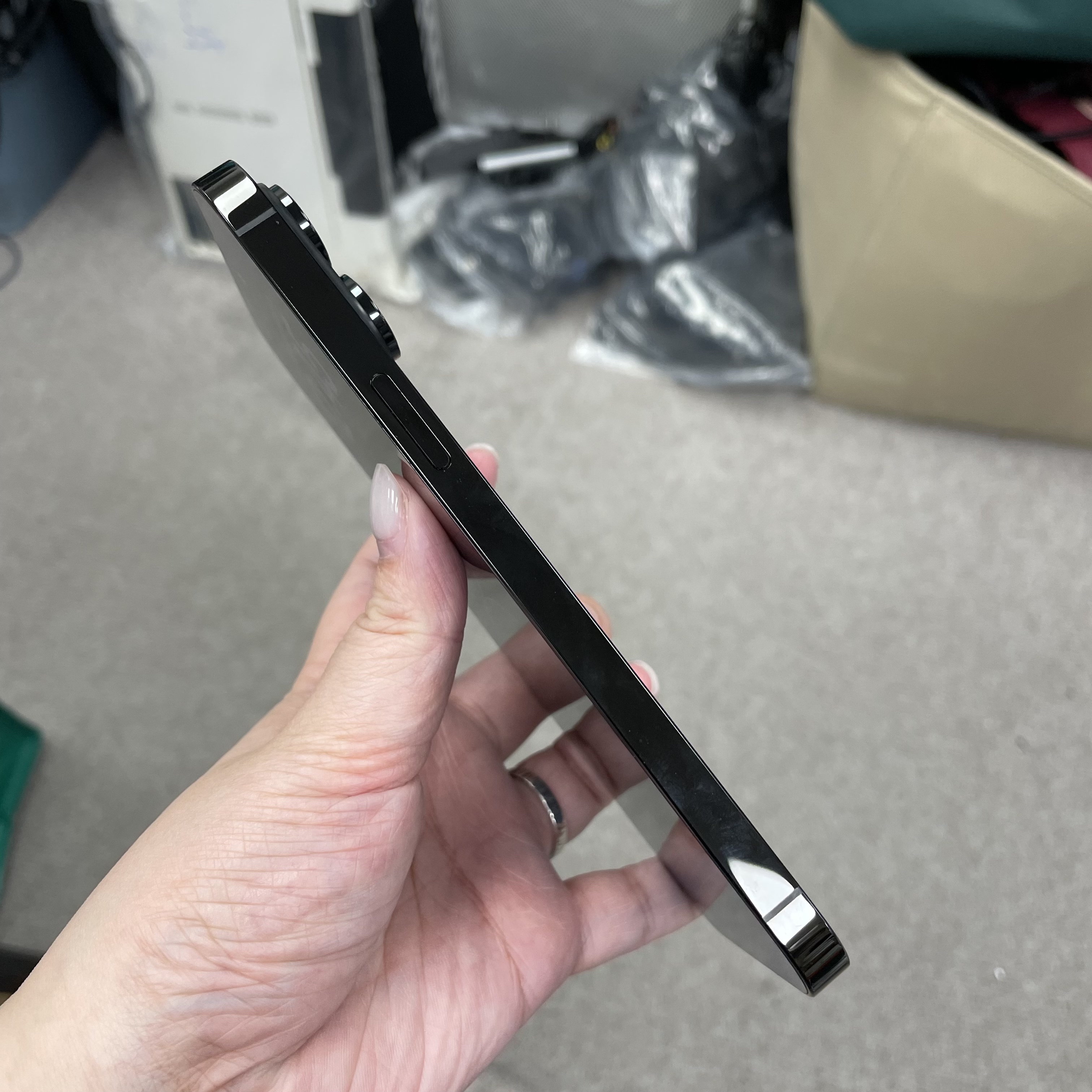 *6673 14 Pro max 完美機 256GB 電86 黑色 black