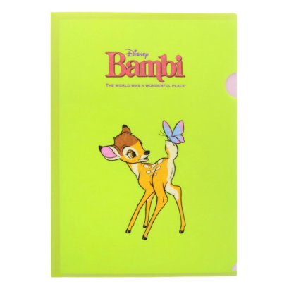 日本製 Bambi 小鹿斑比 A4文件夾 (S2134764)