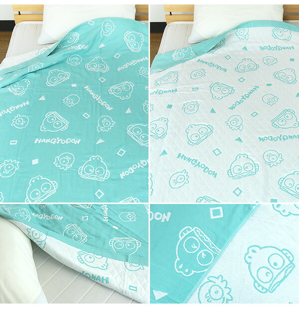 🆕【⭐訂購⭐】 🇯🇵日本直送 🌀#Sanrio 三層紗混紡棉 雙面毯 (140 x 190 cm) [3款選] 🌀[PLJD-0118][261113]