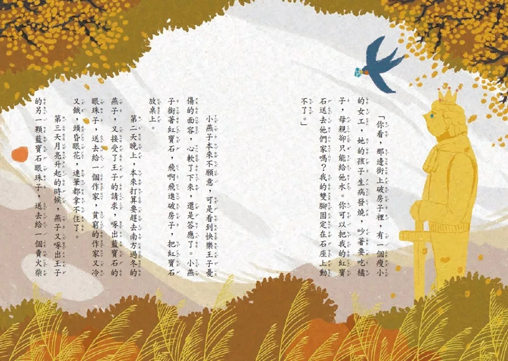 字畂100個傳家故事：快樂王子不快樂