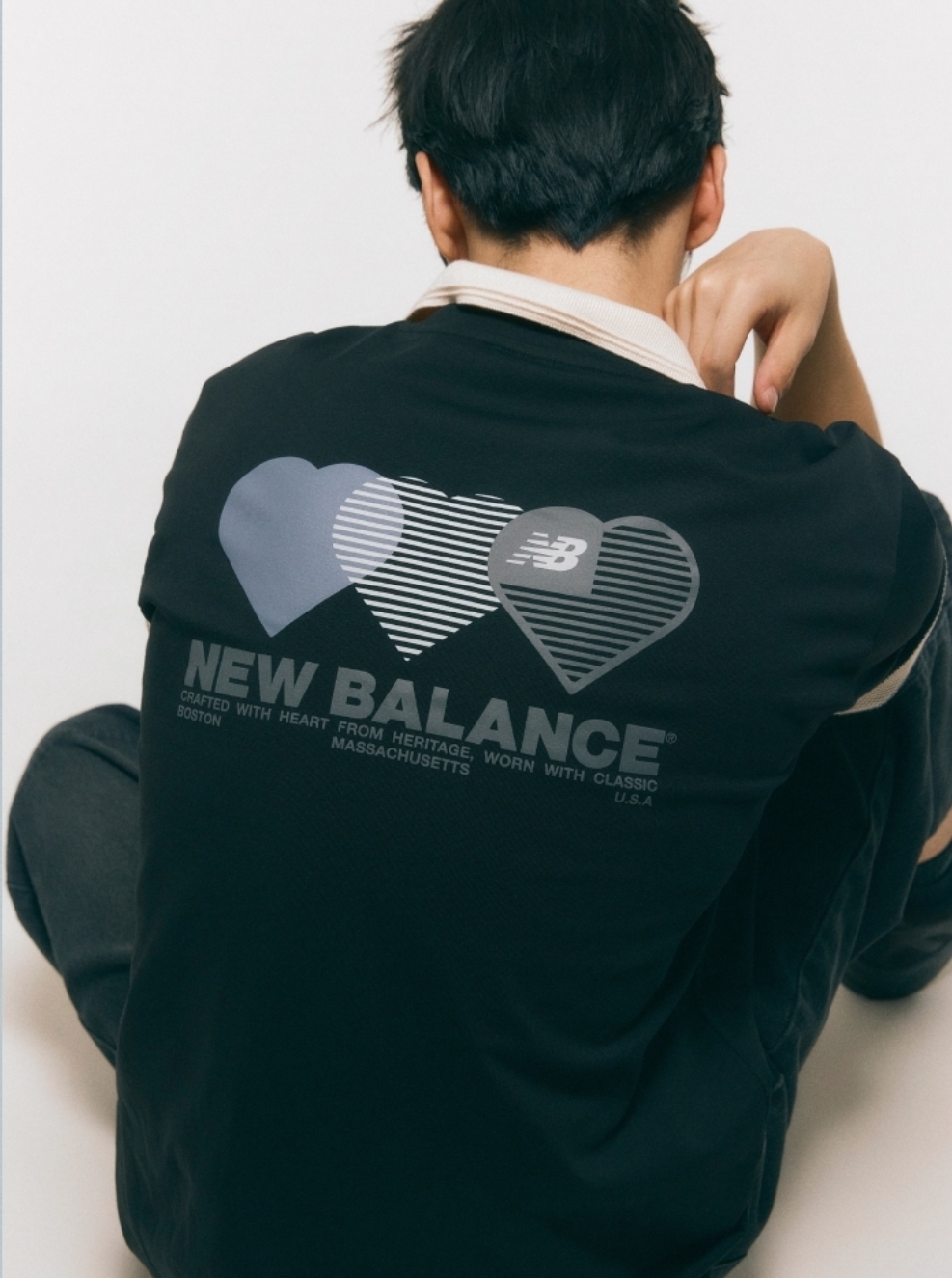 New Balance Heart Tee ｜Graphic 純色款