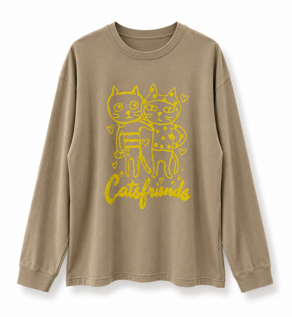Casfriends Red L/Tee
