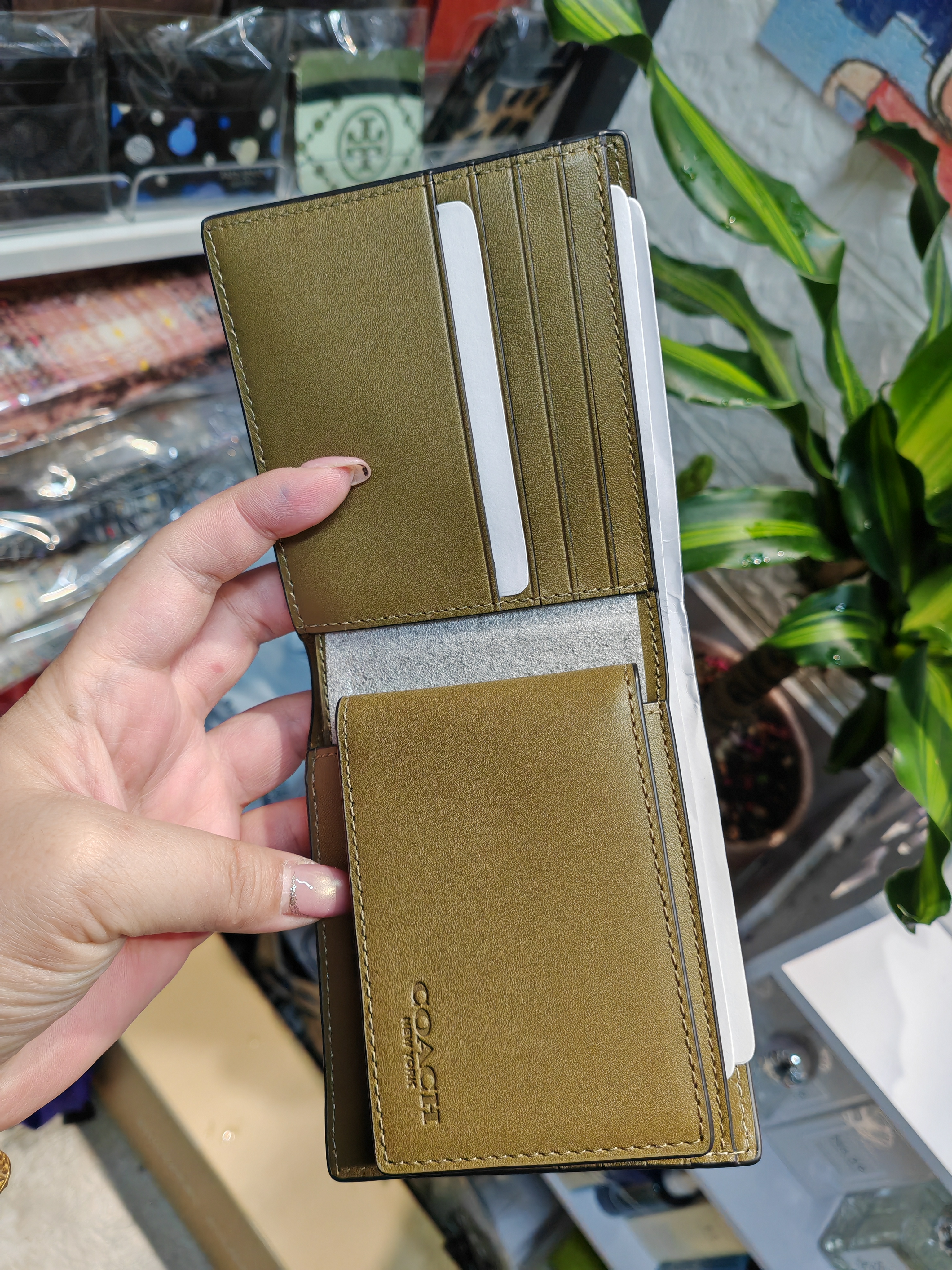 香港現貨-Coach men's wallet 