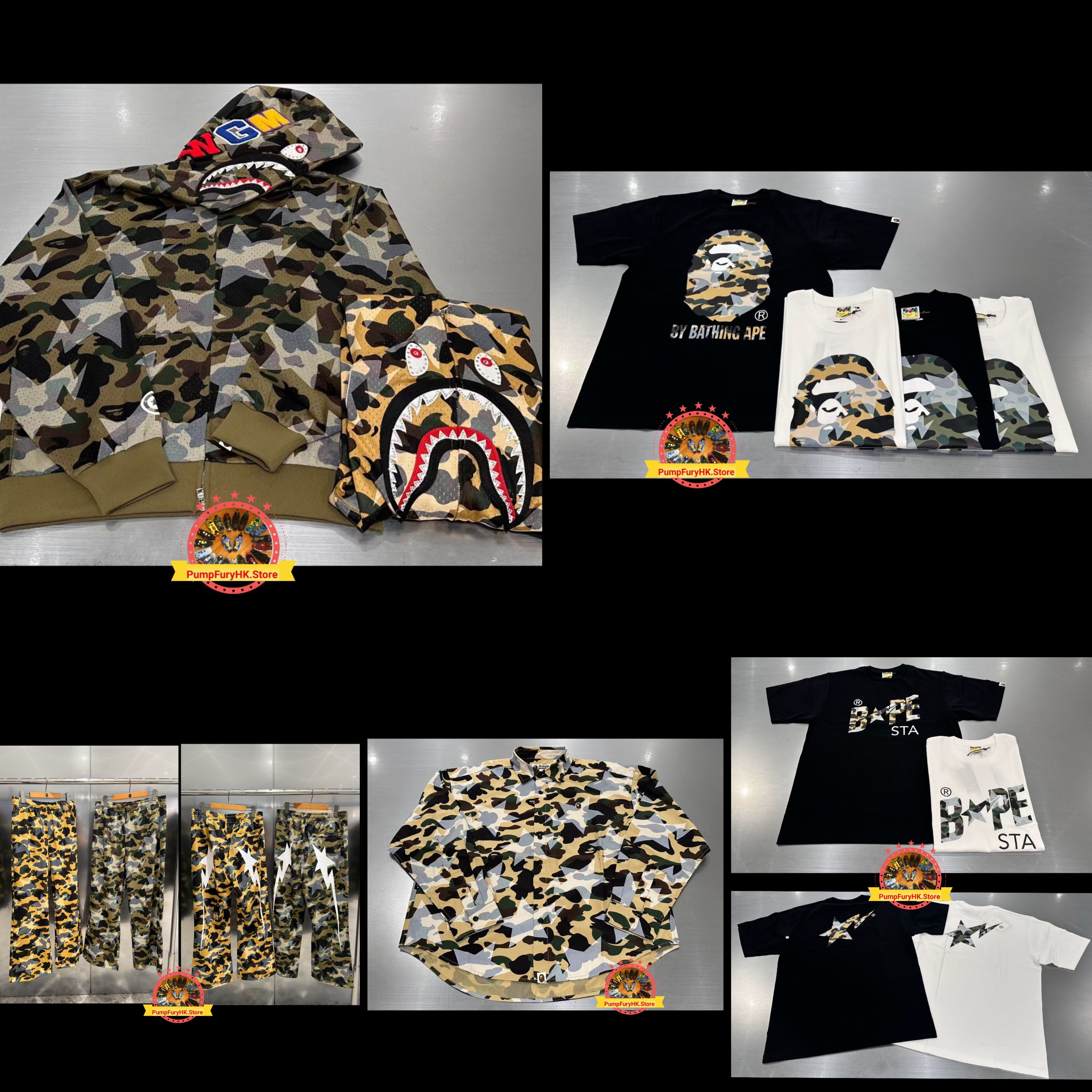 4.11 BAPE SS26 Collection **MESSAGE FIRST/先查詢貨存**  