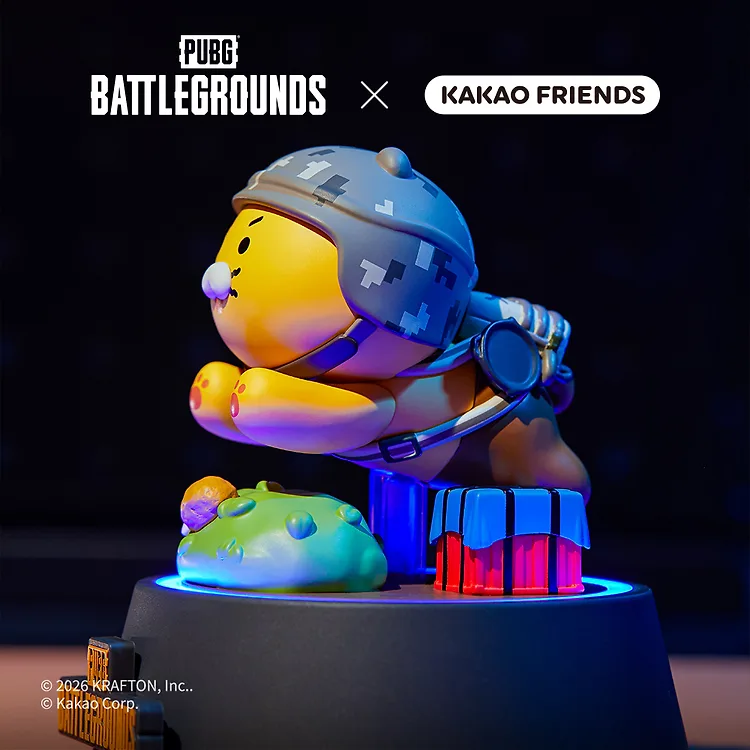 [Kakao Friends x PUBG: BATTLEGROUNDS] 春植 LED FIGURE