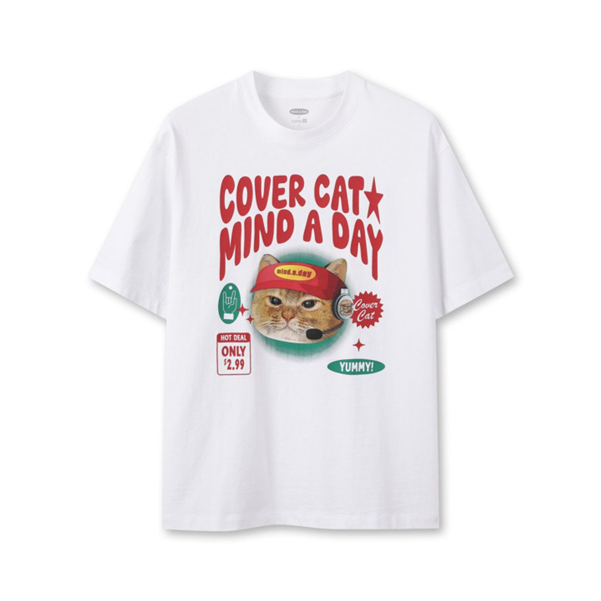 [MIND.A.DAY x TOPTEN] 2026 Unisex Short Sleeve T-shirt (9色)