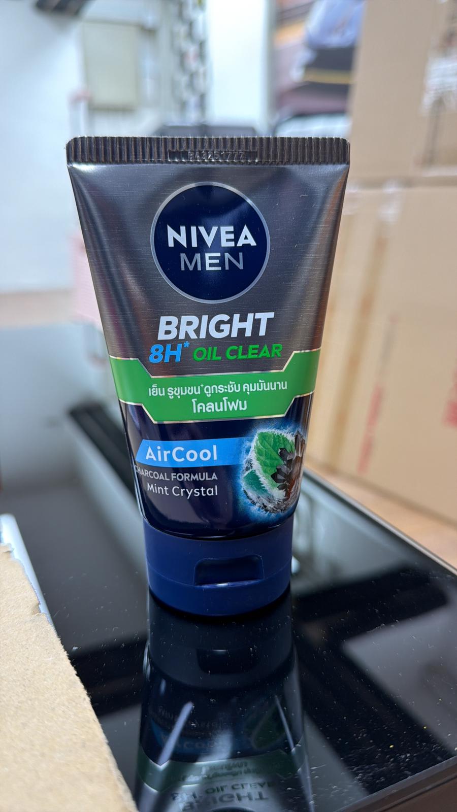 泰國Nivea men竹炭薄荷男士洗面奶100g