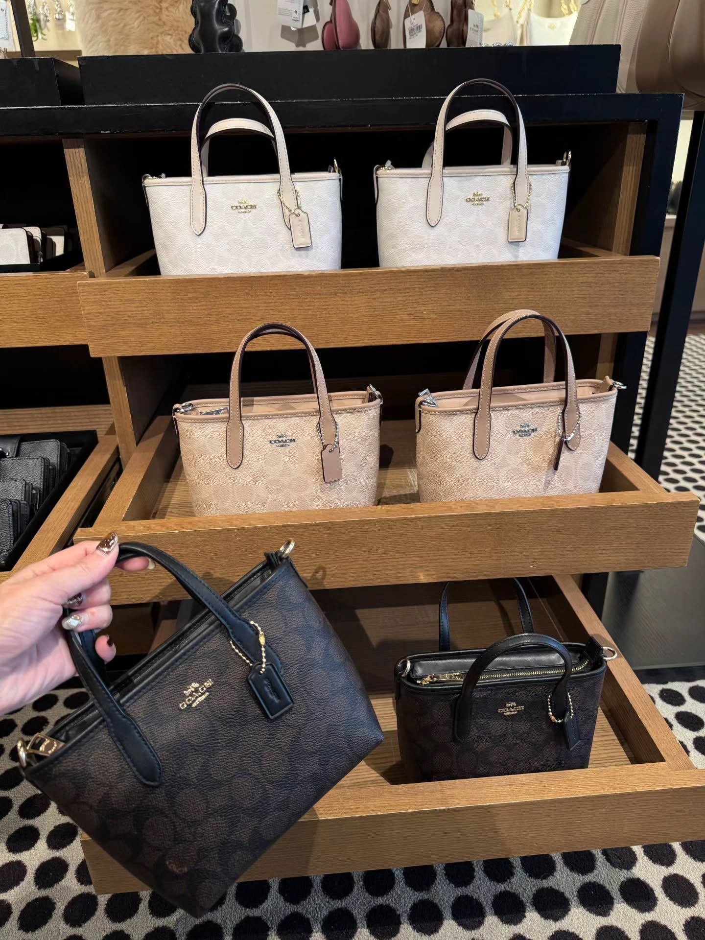 🇯🇵Coach爆款 City15迷你托特