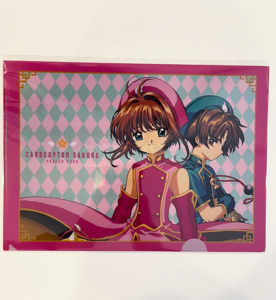 劇場版 百變小櫻 Cardcaptor Sakura 文件夾 Clear File 2枚套裝 #P-CCG1565 [BANDAI NAMCO] (IN-STOCK) 