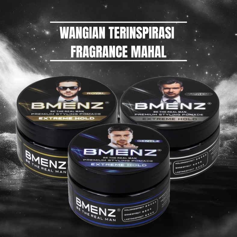 BMENZ PREMIUM Hair Styling Pomade 100g / GENTLE