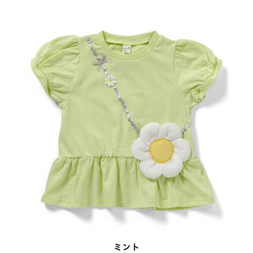 🆕【⭐訂購⭐】🌀 🇯🇵 日本直送 立體花朵🌼手袋剪裁 泡泡袖 上衣［2款選］ 🌀[ELDA-0084][260509]