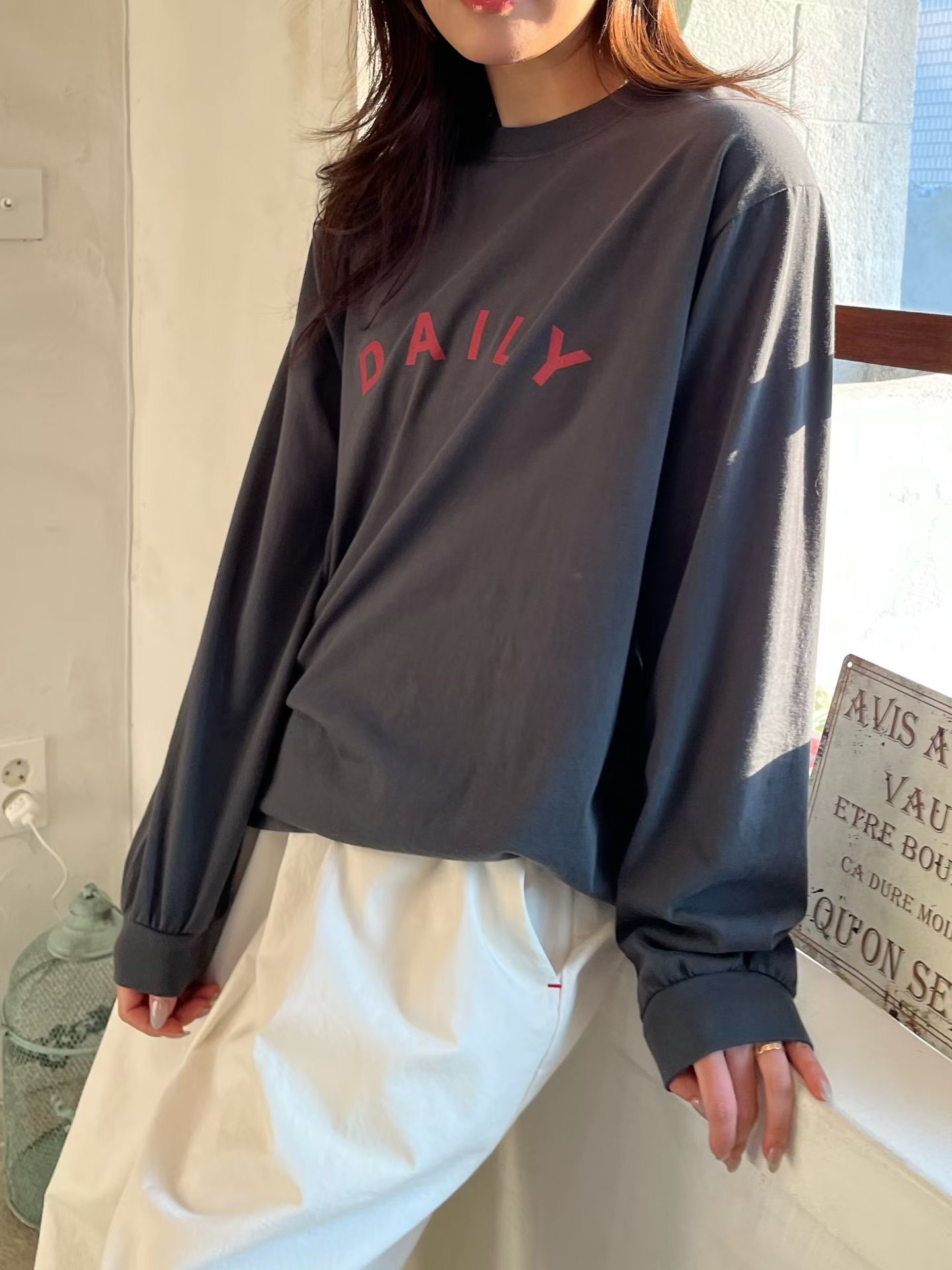 AT OY Daily tee-2色