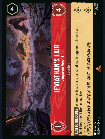 136/204 Leviathan's Lair - Dangerous Ground R