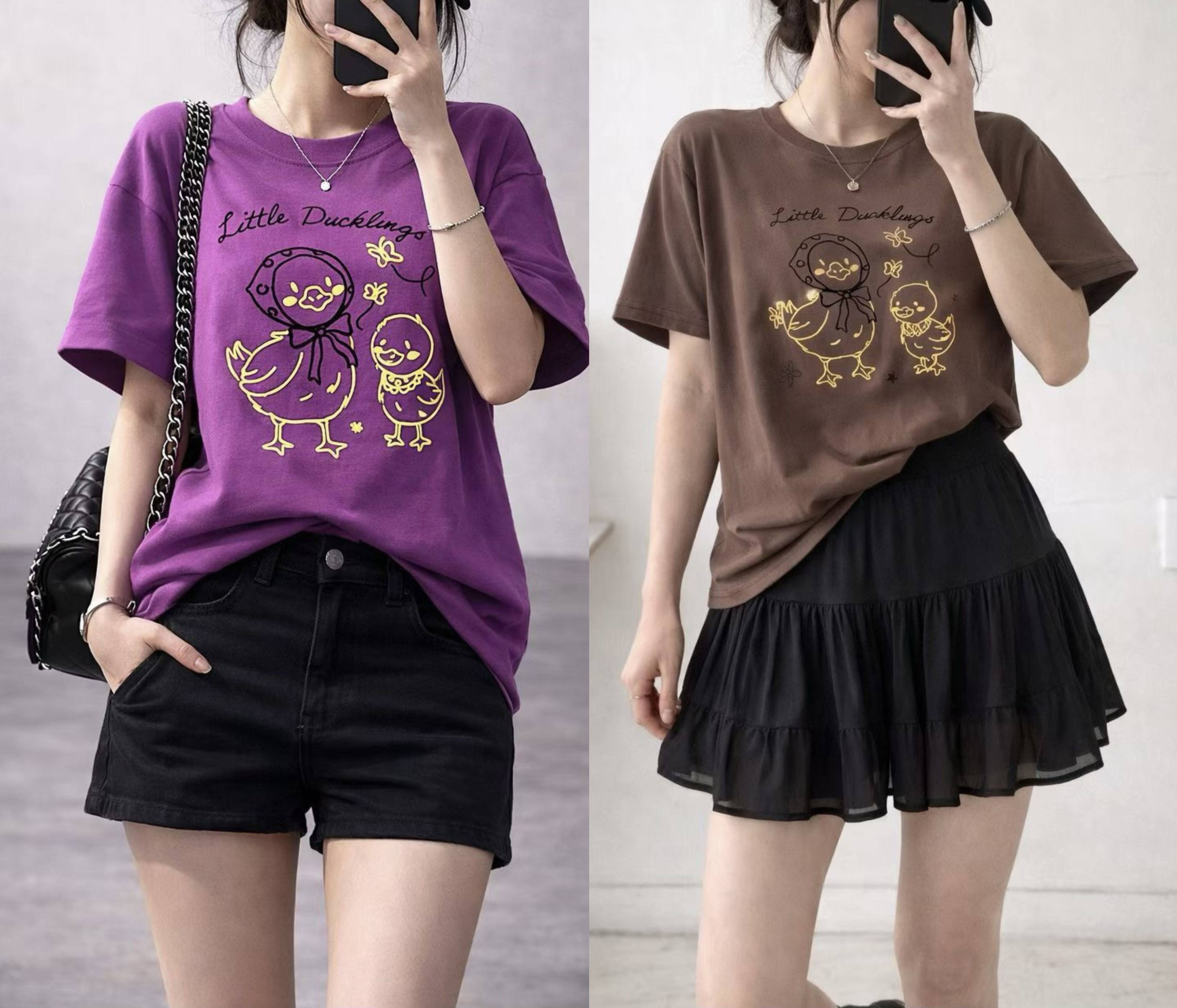 可愛little duck Tee