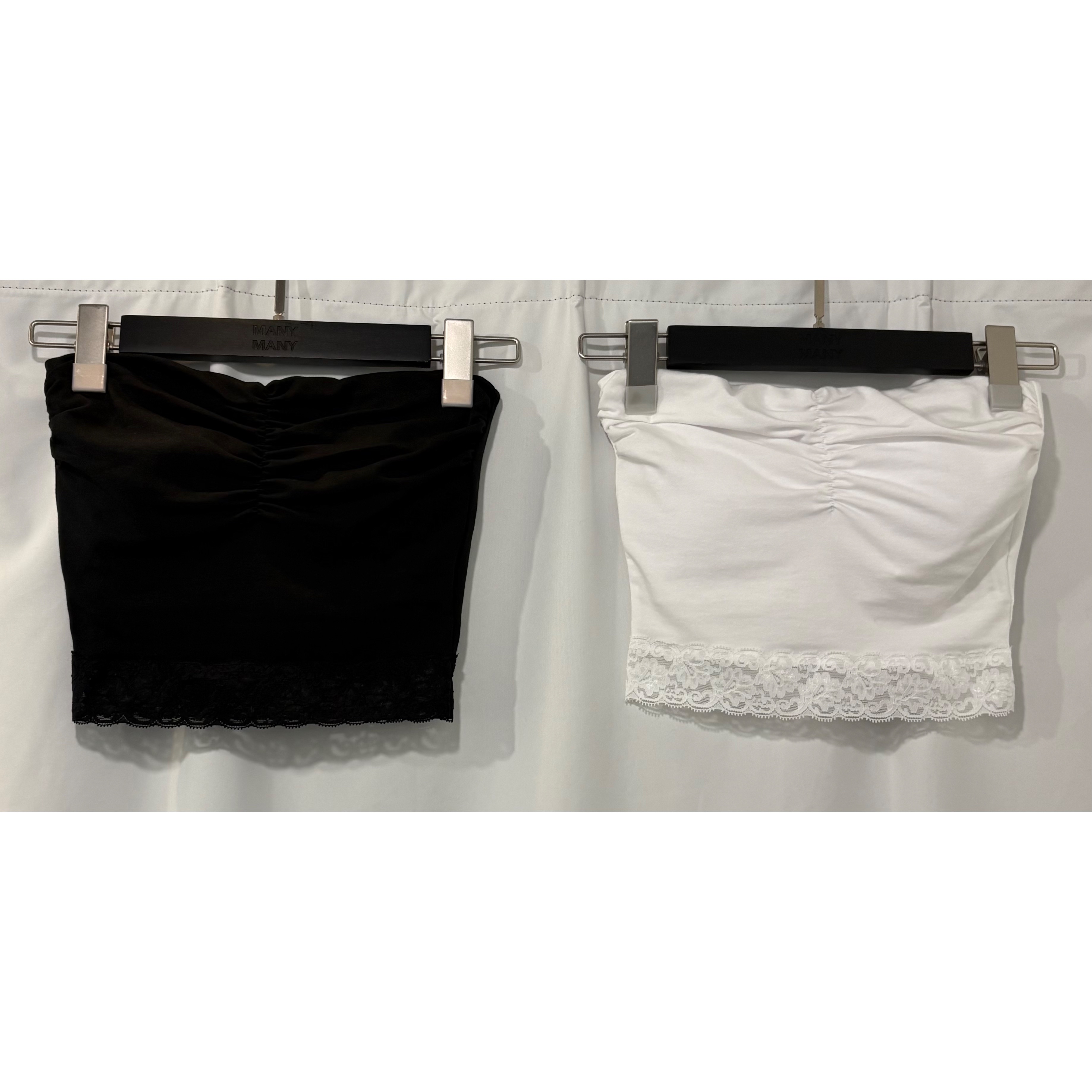 新品價5月8號截💙2605A《LACE HEM RUCHED BRA TOP》