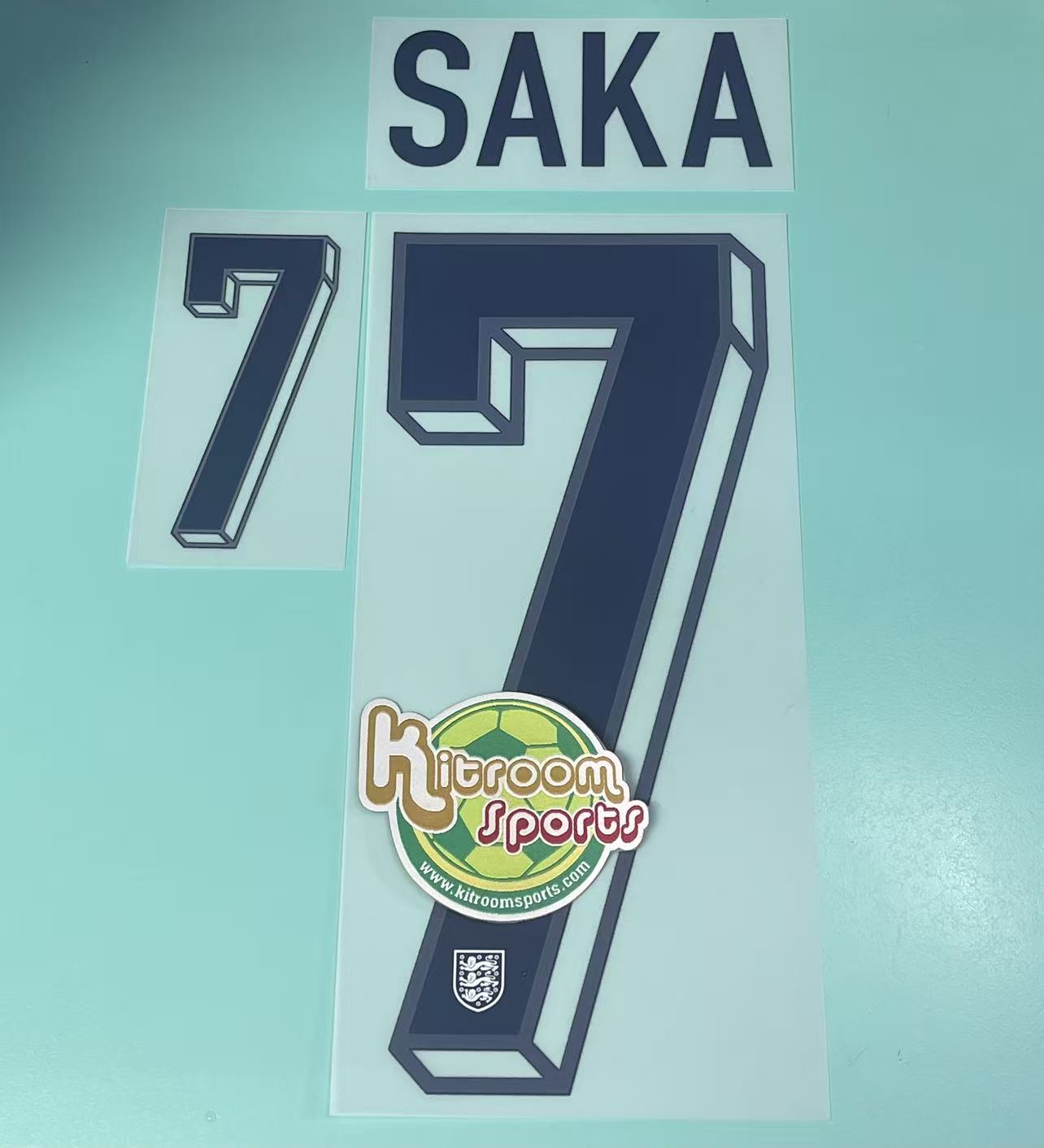 2024 England Home Nameset #7 SAKA