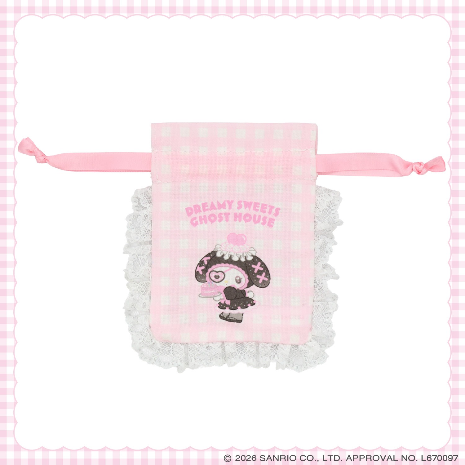 🌸 【預訂】索繩袋 - DREAMY SWEETS GHOST HOUSE