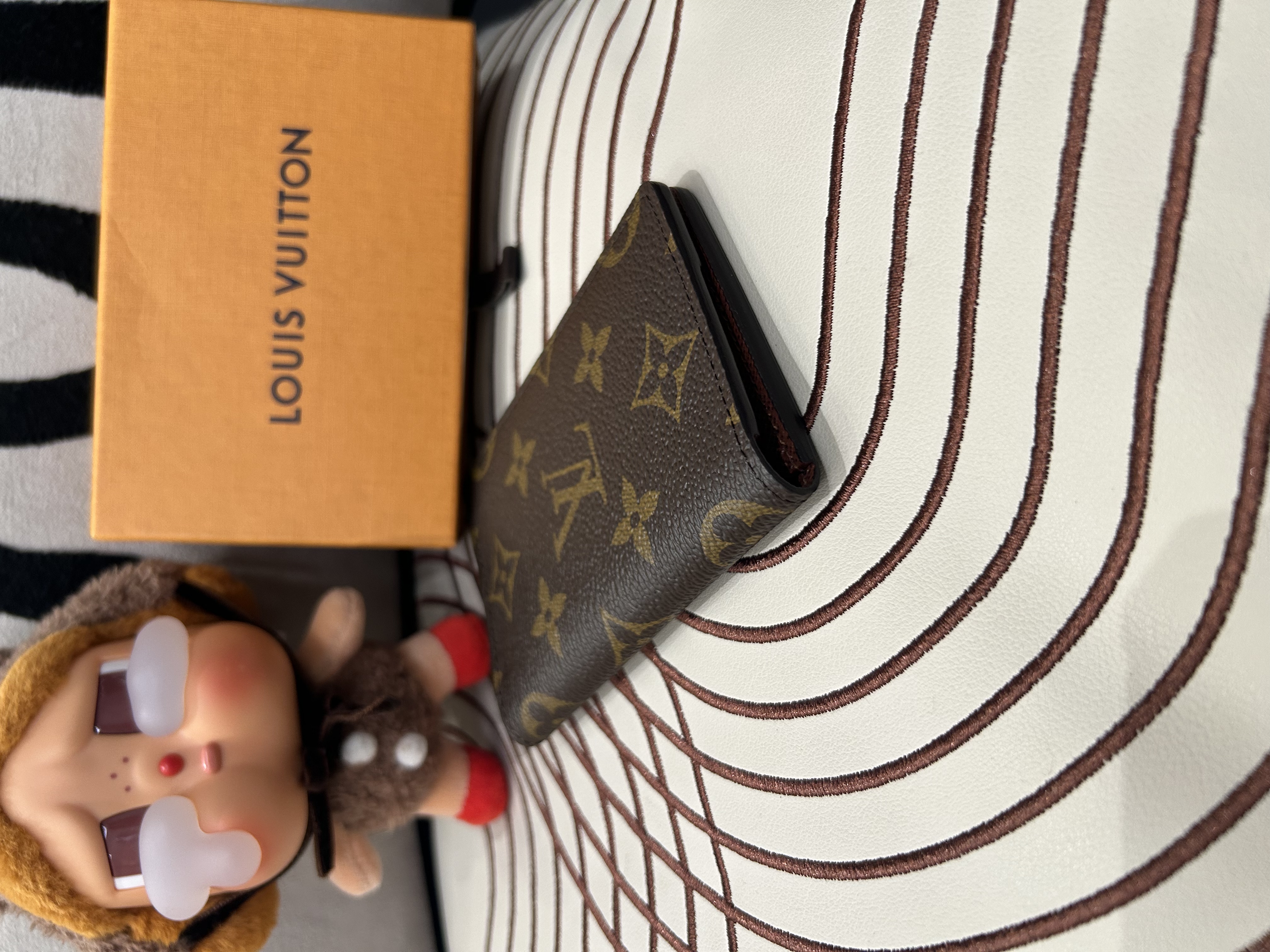 未使用品 Lv pocket ORGANIZER M60502 monogram 萬用銀包 100%Authentic, unused 未使用品 ✅Dust bag✅Box