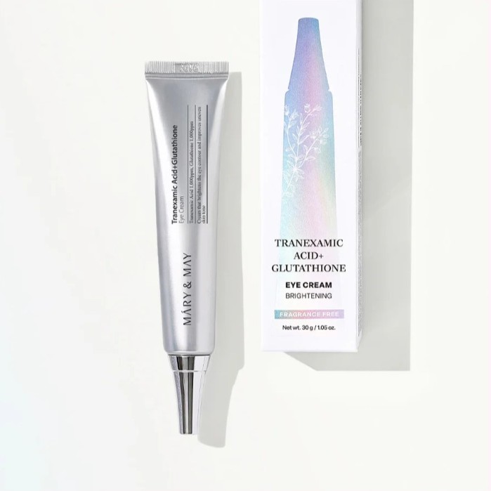 Mary & May Tranexamic Acid+Glutathione Eye Cream傳明酸+穀胱甘肽亮白眼霜