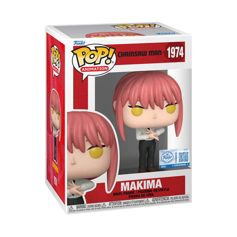 📦訂購 美國代購 Funko POP! CHAINSAW MAN Makima Figure 鏈鋸人 模型