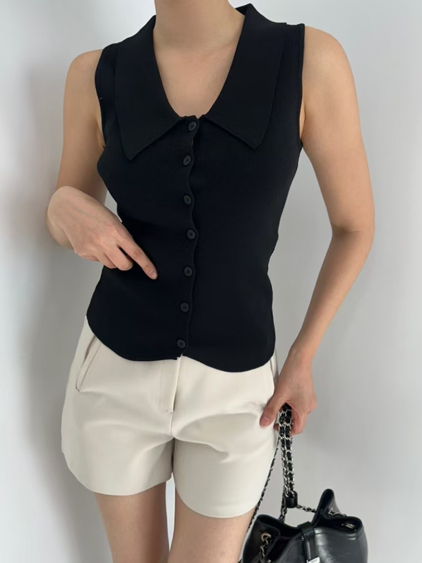 ♥︎法式氣質Polo上衣