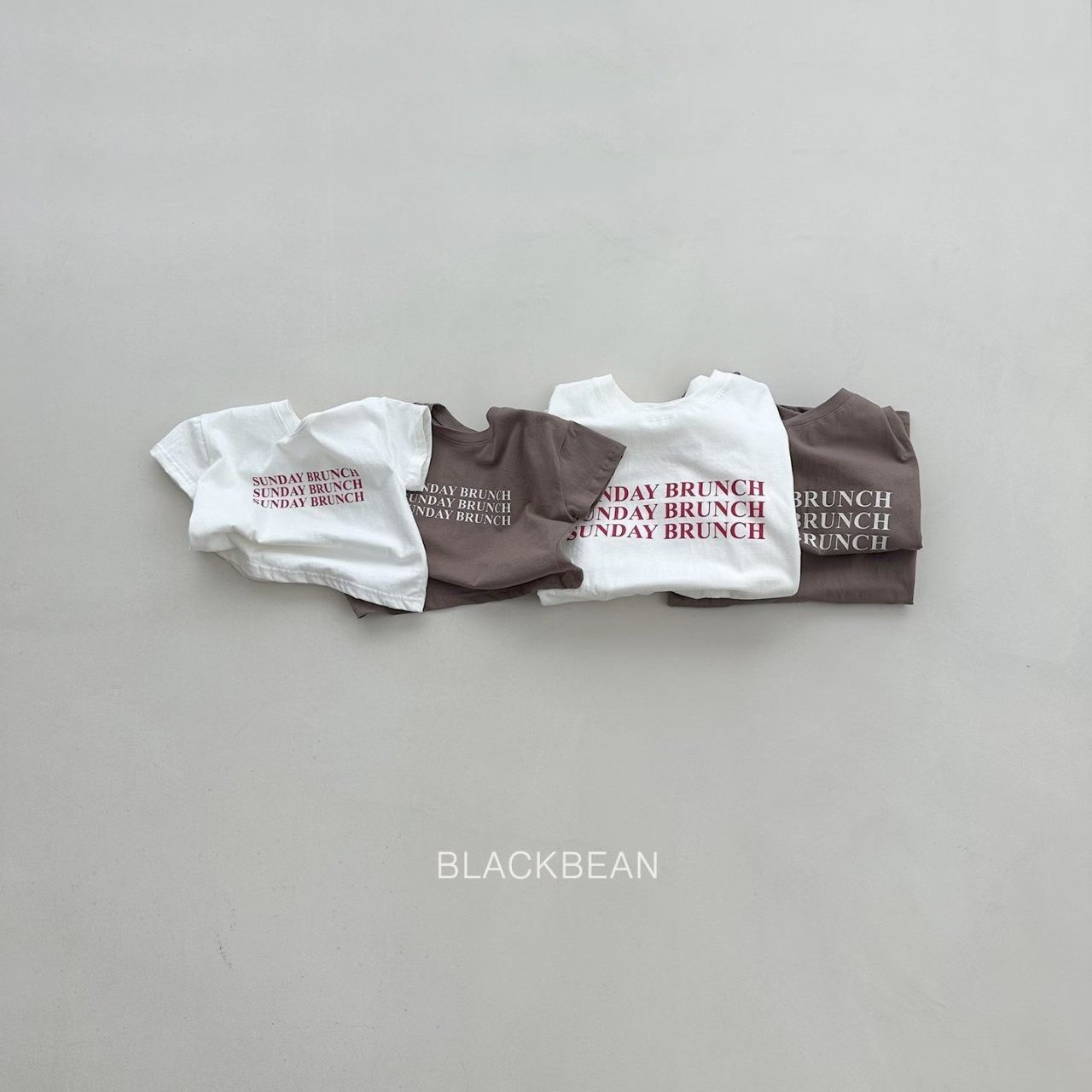 🇰🇷Blackbean&kids tee親子