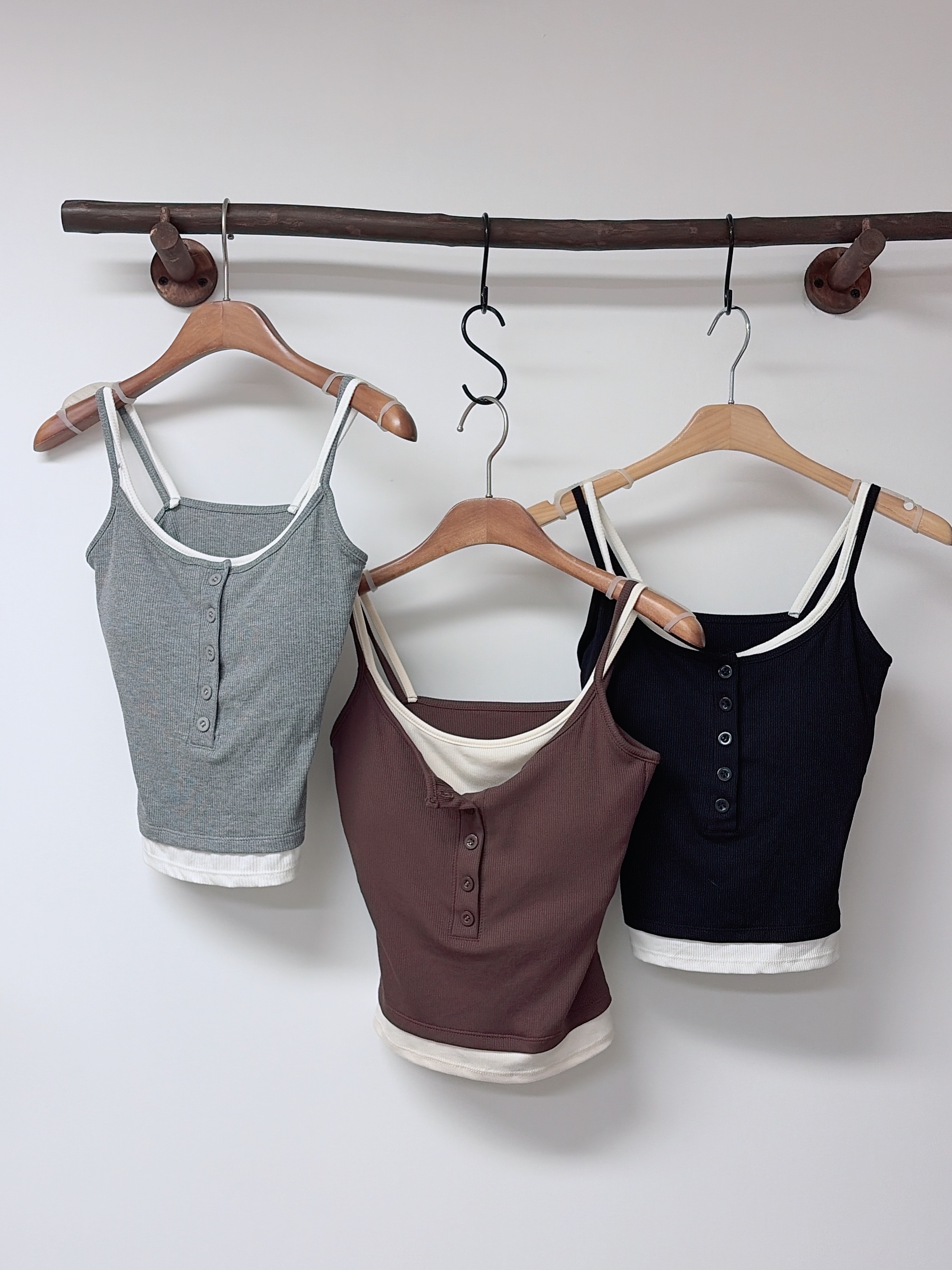 雙層效果bra top 