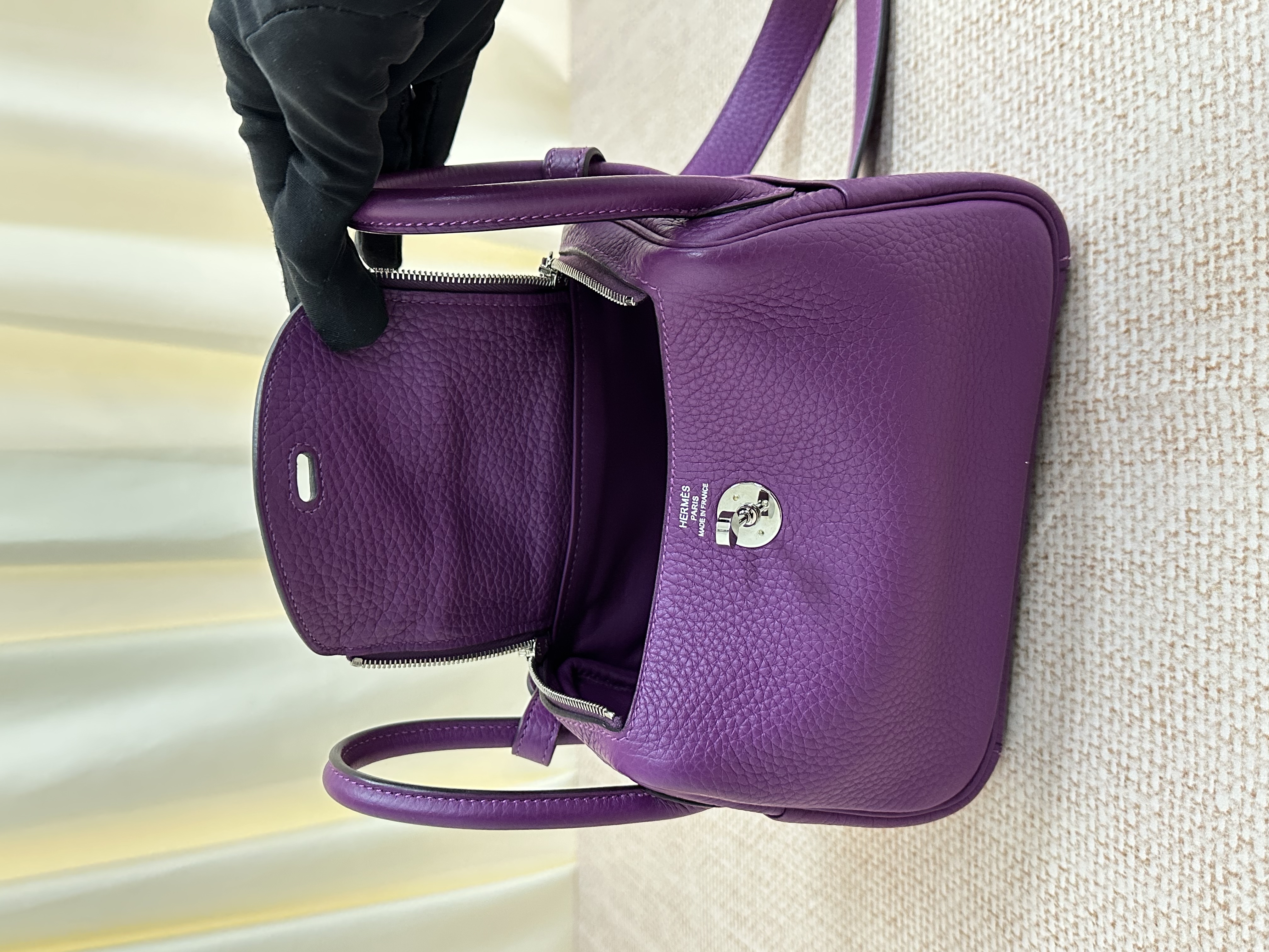 Pre-owned Hermes mini Lindy / Stamp Z/ Product Code: 26040607