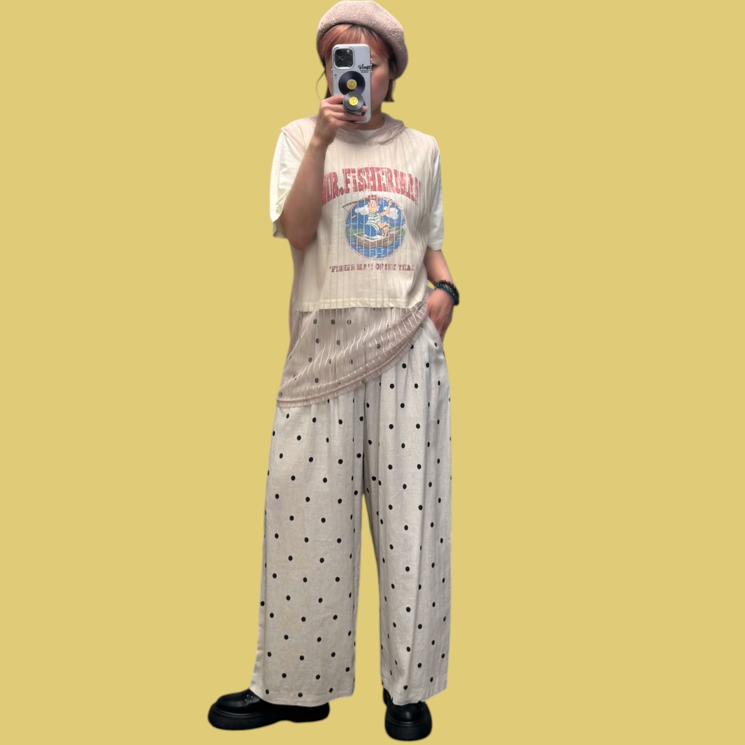 221365 有帽紗背心