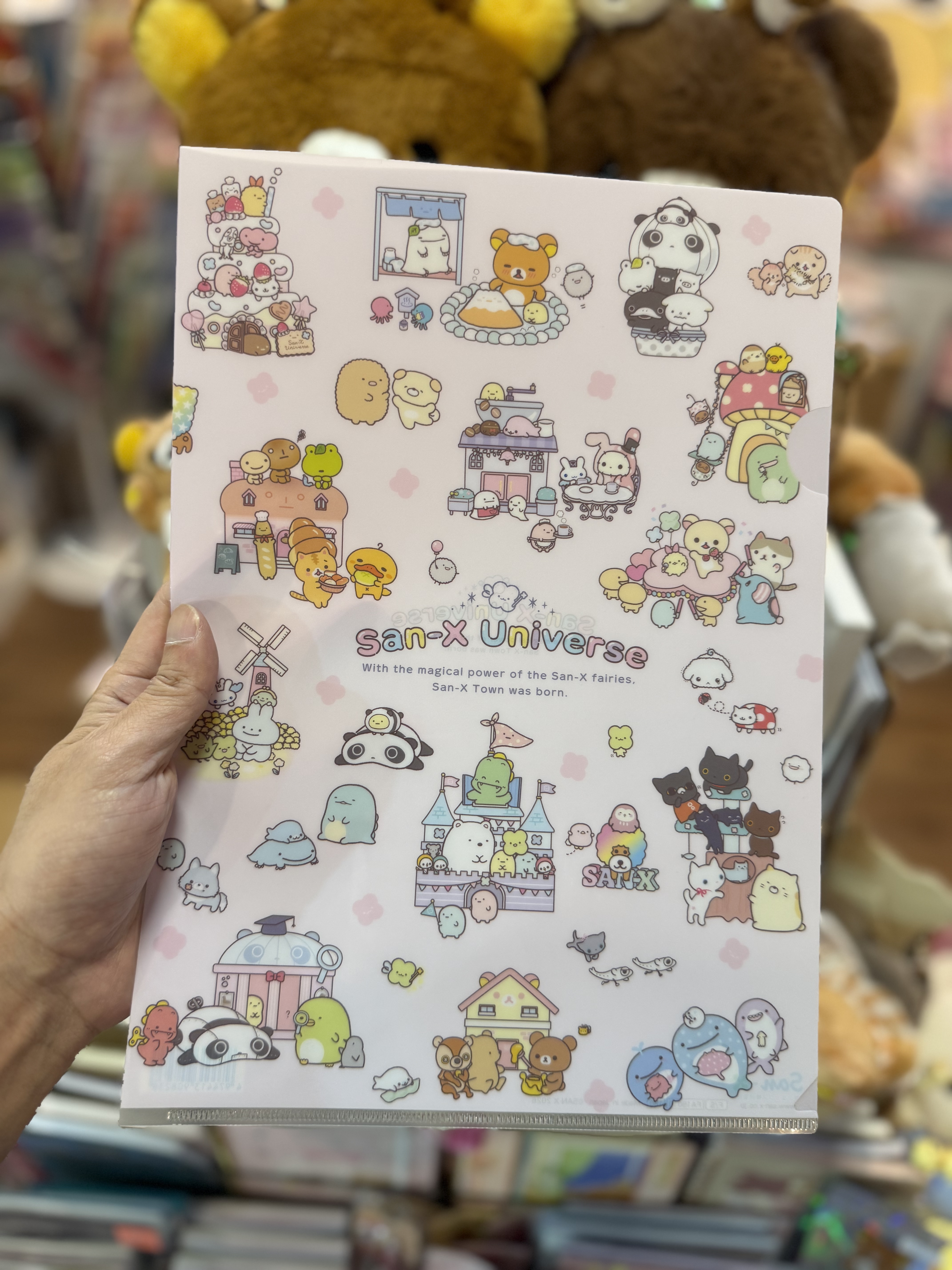 《現貨》全新San-x全員共演系列A4 file