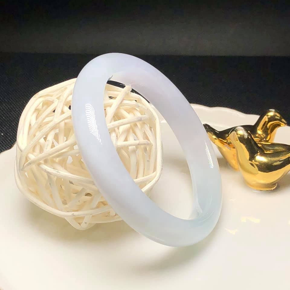 淡春彩糯化種福鐲52.6mm