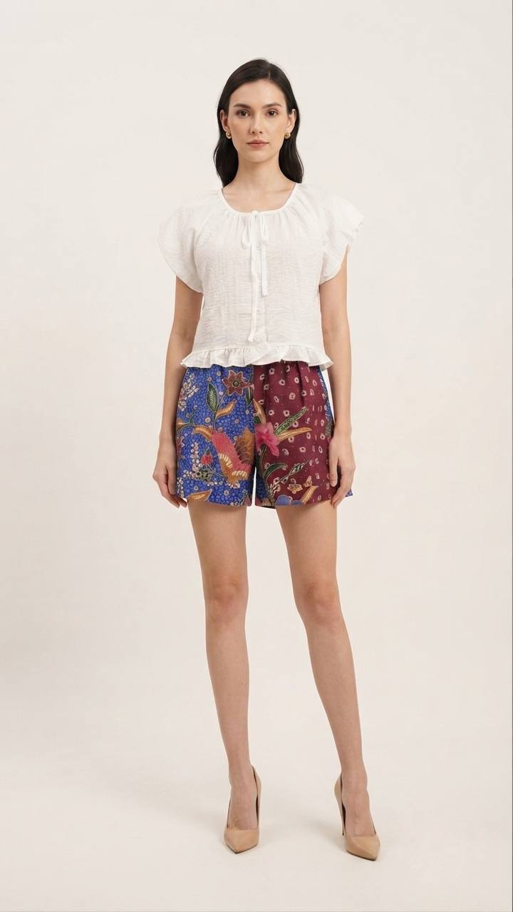 T2678 - Mekar Senja Batik Short 