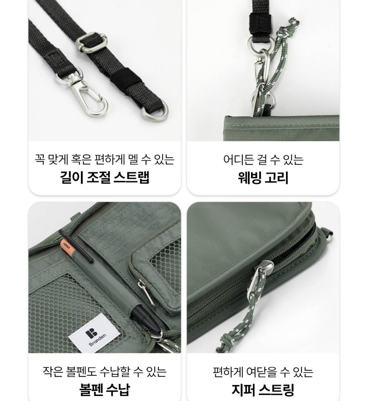 韓國 Branden Safe Plus 防盜 旅行銀包 斜揹袋｜ Cross Wallet Bag
