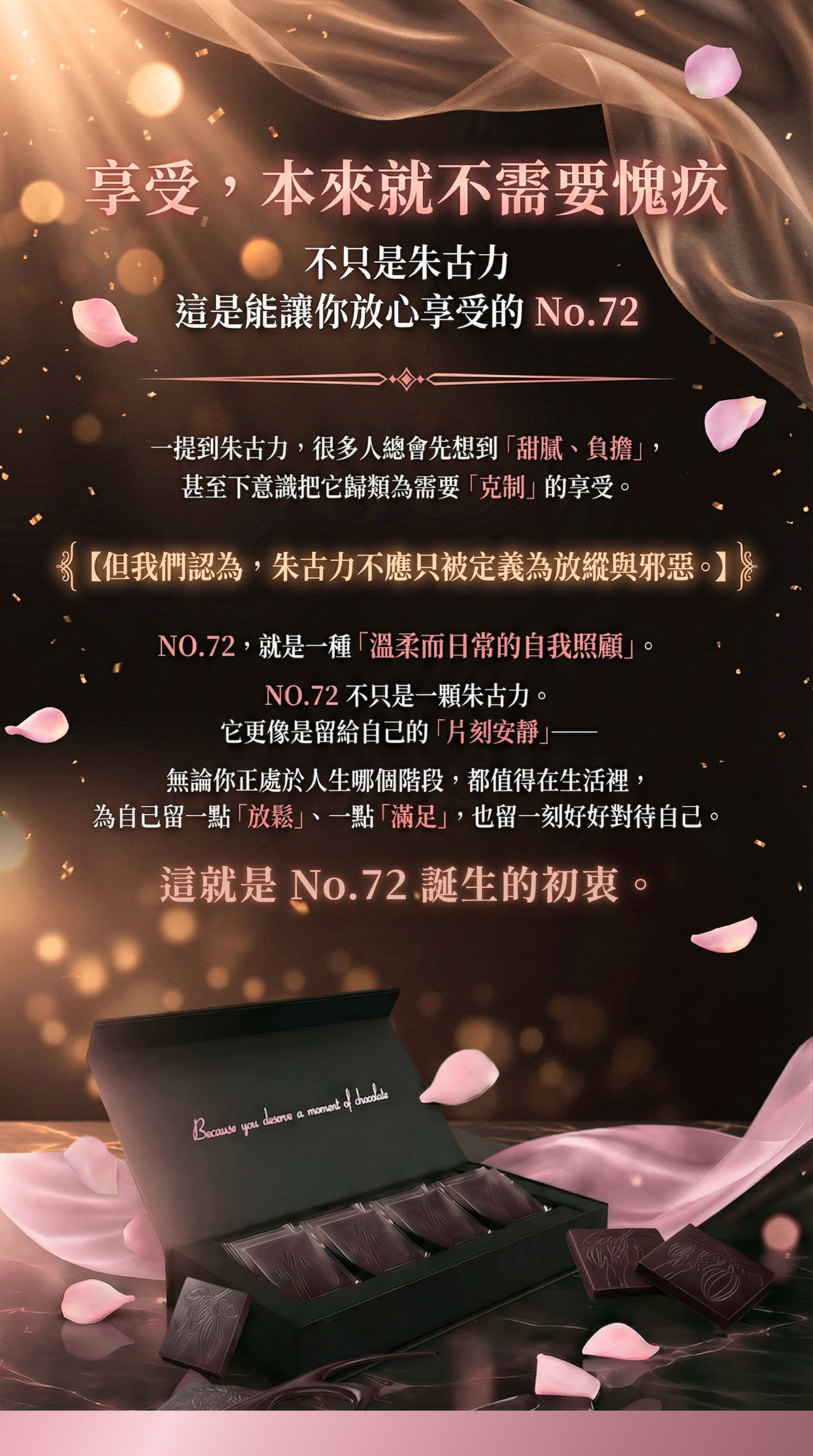 全新72%機能黑鑽朱古力🍫無糖！低卡！女生🩸💪🏻🥰必備