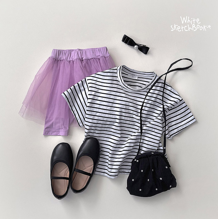 🇰🇷WhiteSketchBook tee 